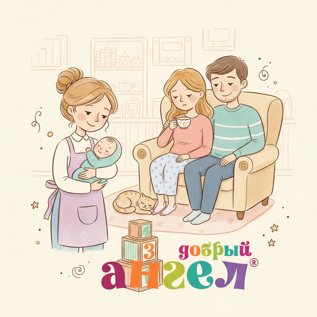 Няня для грудничка: как помощь с малышом спасает силы родителей и мир в семье
