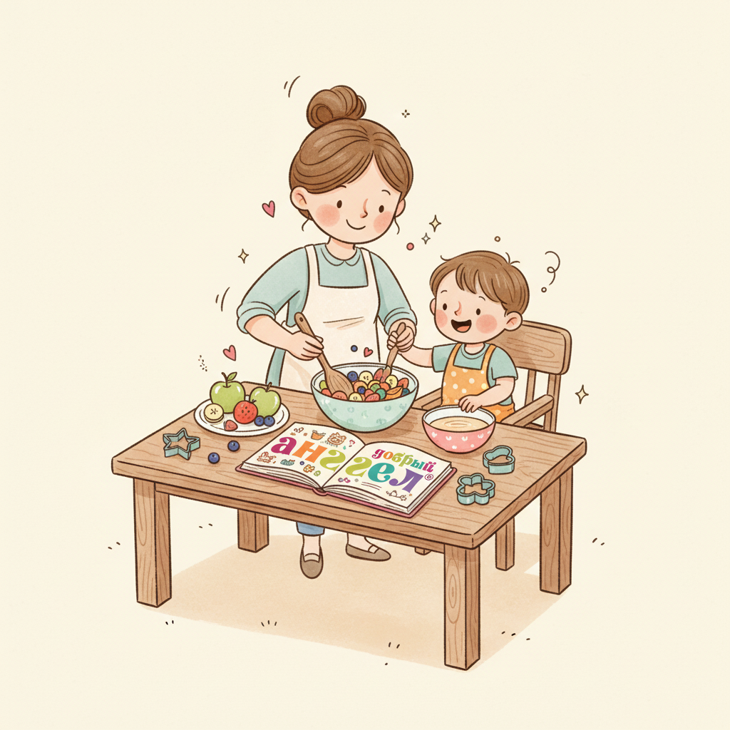 Как няне готовить с ребенком: полезная игра, развитие навыков и безопасность