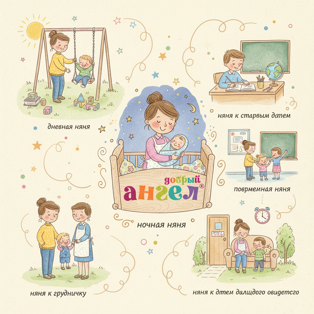 Какие бывают няни: как выбрать подходящий формат помощи для ребенка и семьи