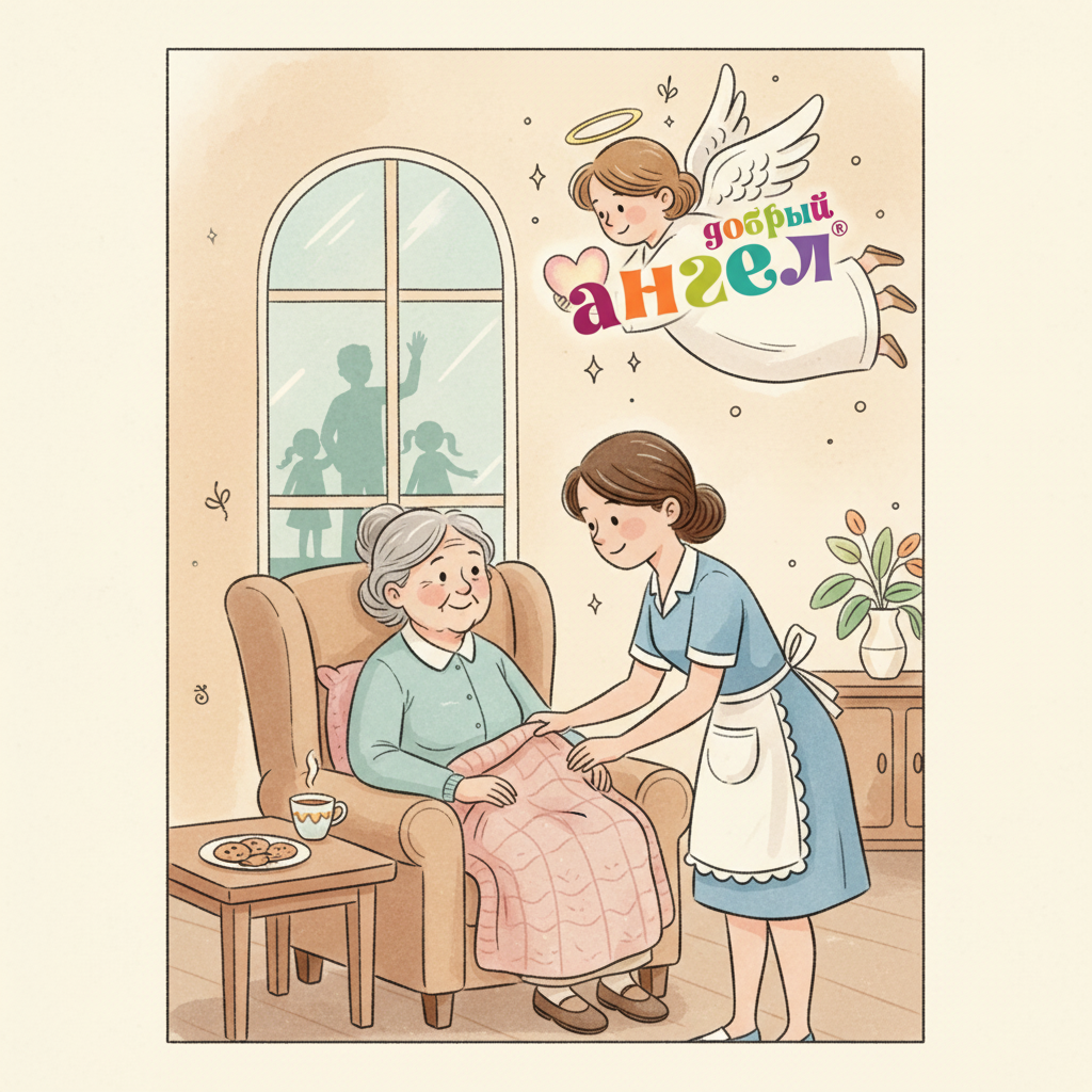 Когда вы далеко: как сиделка помогает заботиться о пожилых родителях