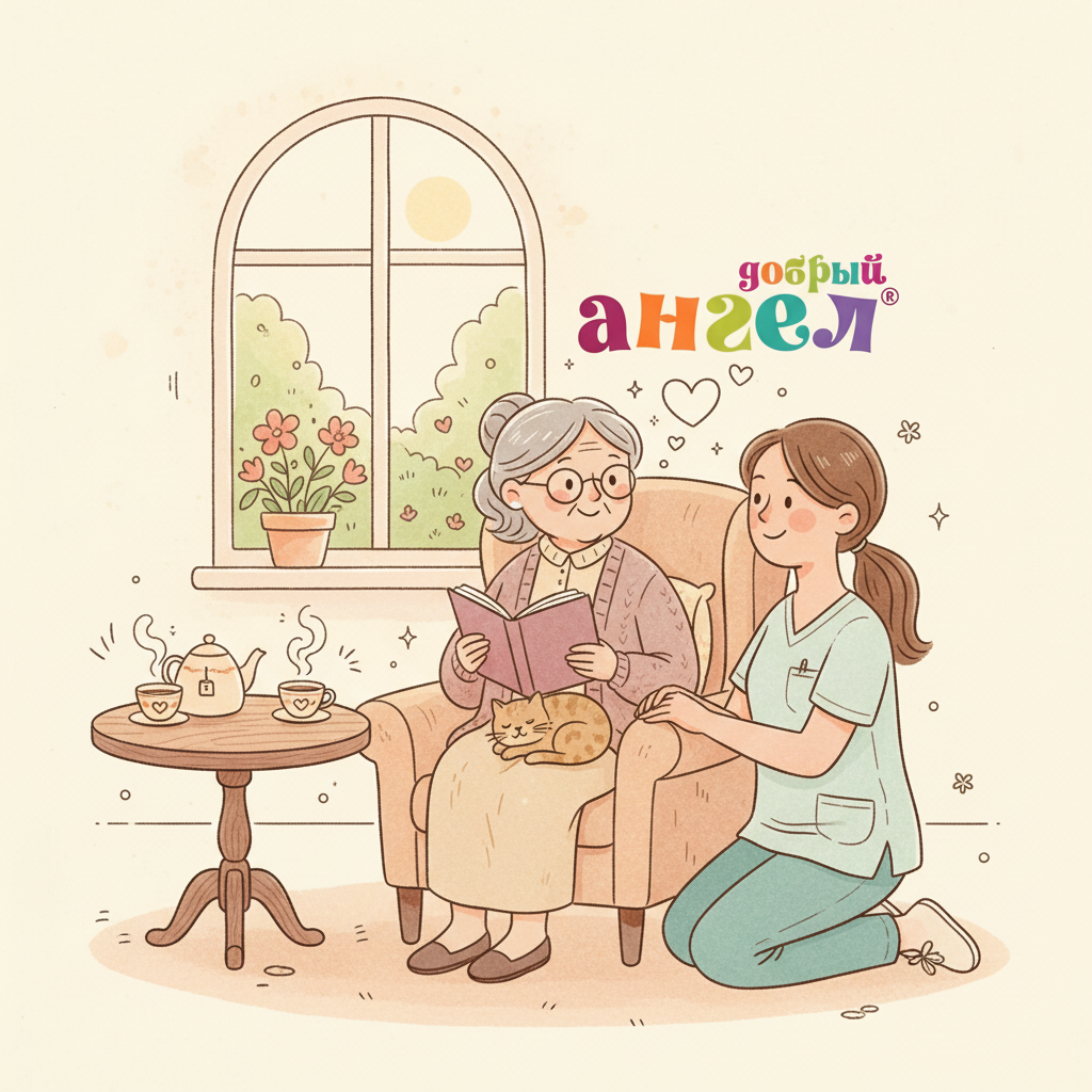 Почему сиделка становится для пожилого человека опорой, поддержкой и другом