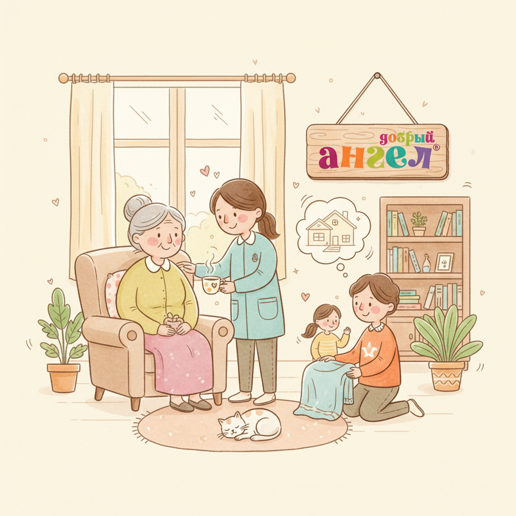 Какие услуги оказывает сиделка: от почасового ухода до проживания с подопечным